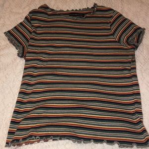 brandy melville hemmed top